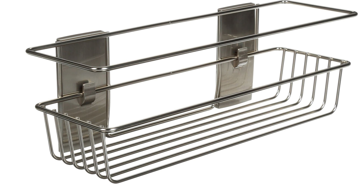 3M Command Bath Shower Caddy, Satin Nickel