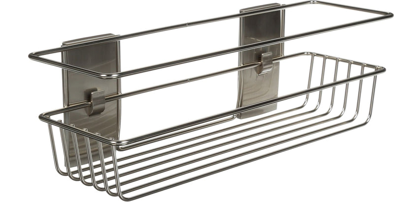 3M Command Bath Shower Caddy, Satin Nickel
