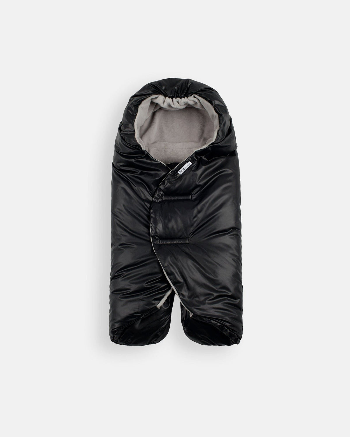 7AM Enfant Nido Fleece Lining Infant Wrap, Black
