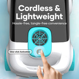 Aiper Scuba L1 Cordless Robotic Pool Cleaner, Tri-Motor, Advanced Filtration & Quick Drain, Ideal for Above-Ground Pools up to 1,100-sq.ft.