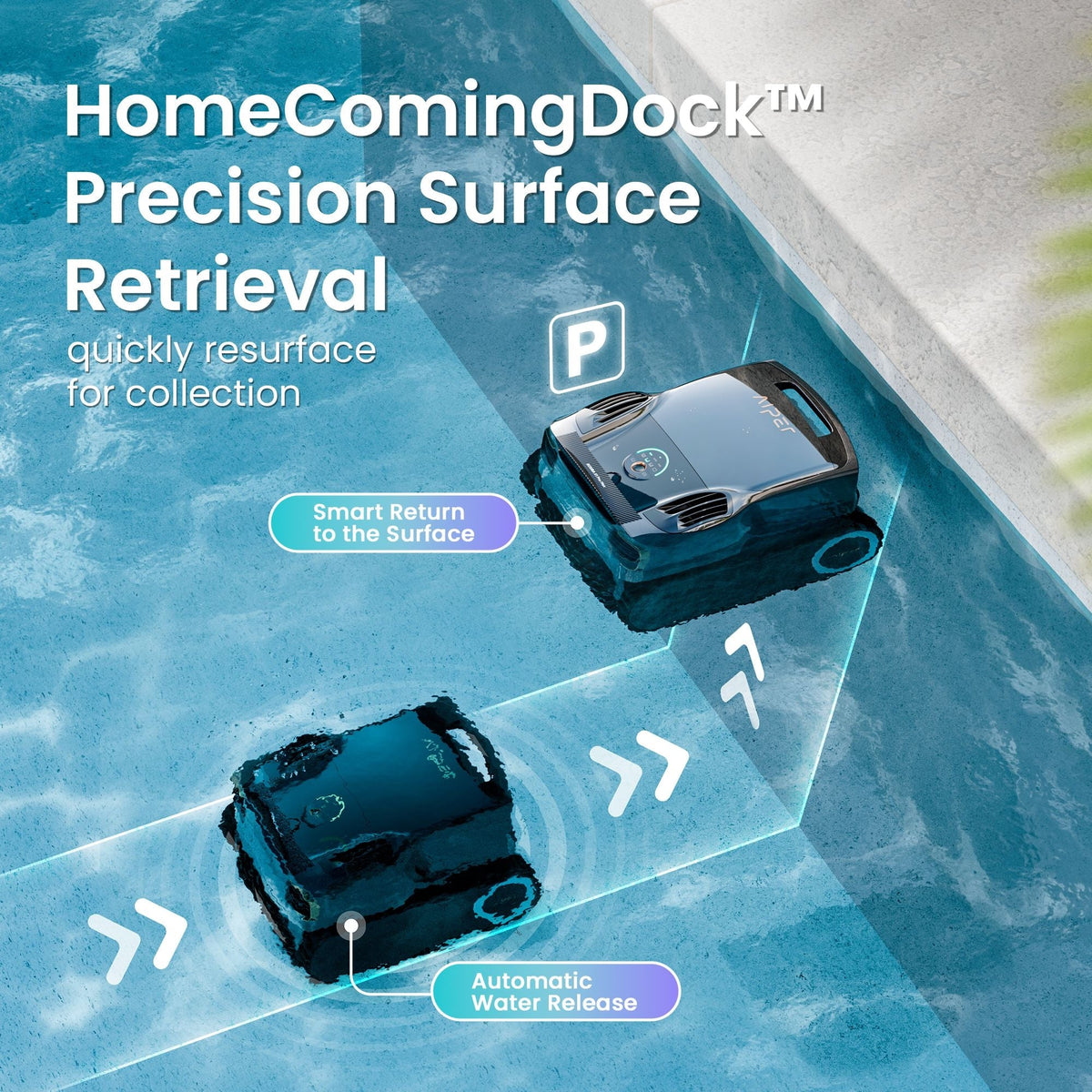Aiper X1 Pro Max All‑In‑One Smart Cordless Robotic Pool Cleaner for Comprehensive Pool Care