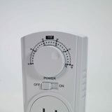 Amaze Heater Plug-in Thermostat for Portable Space Heater & AC, White