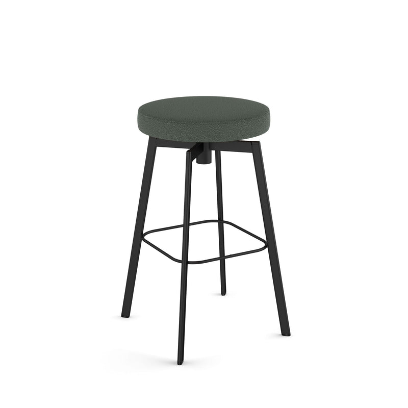Amisco Tanner Welded Steel Bar Stool, 300-lb Capacity