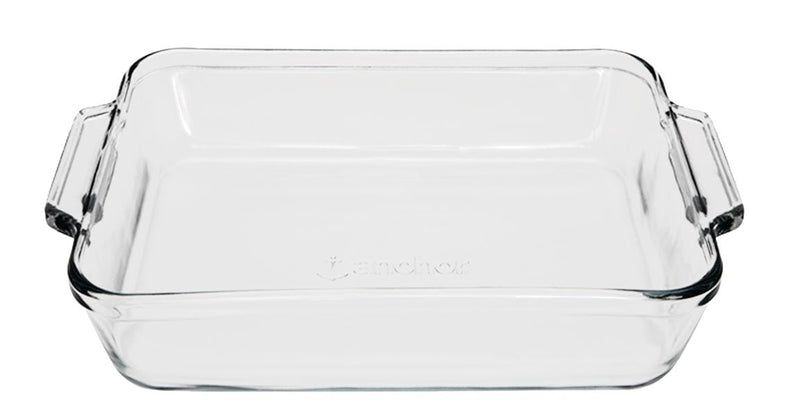 Anchor Hocking Oven Originals Glass Square Cake Dish, 8 x 8-in, 2-L