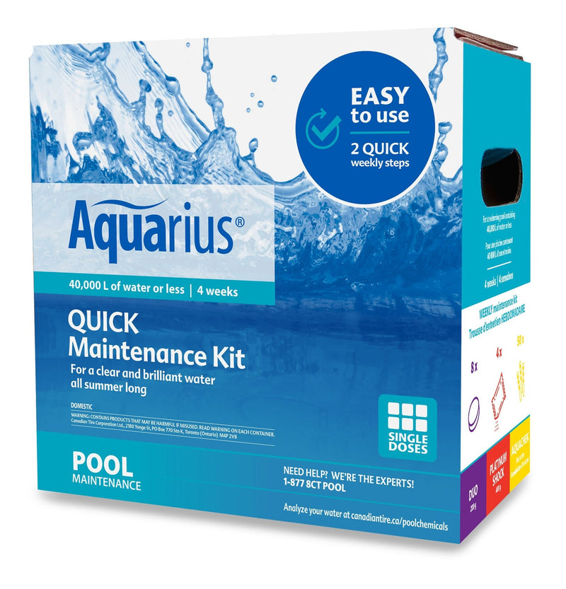 Aquarius Quick Maintenance Kit for Swimming Pool