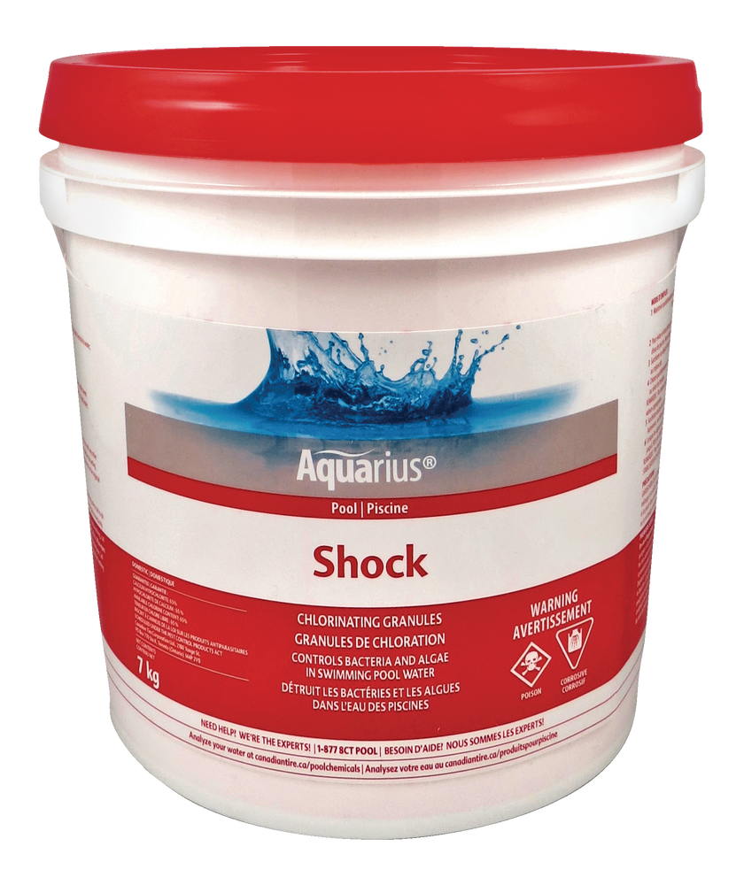 Aquarius Shock Granular Chlorine Shock, 7-kg
