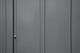 Arrow Classic 14x12-ft Charcoal Lockable Metal Shed