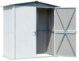 Arrow Spacemaker Patio Steel Storage Shed, 6-ft x 3-ft