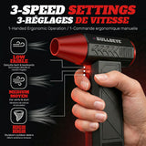 As Seen On TV Bullseye Air Blaster 7.4V Rechargeable Handheld Blower