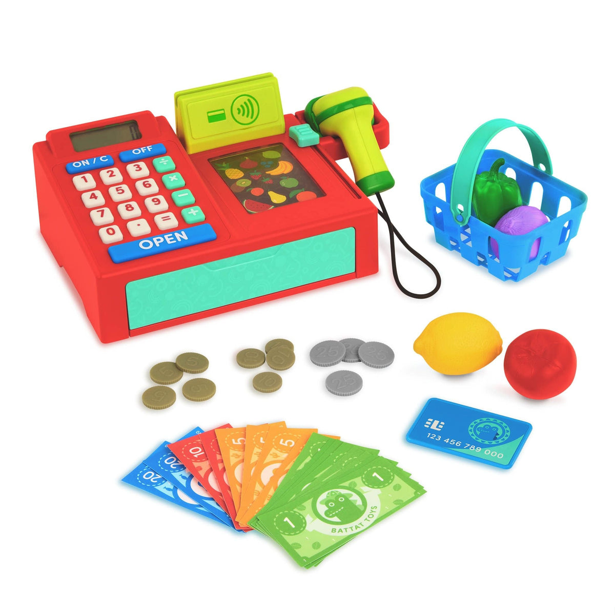 Battat Ring It Up Interactive Cash Register Set, 35-pc