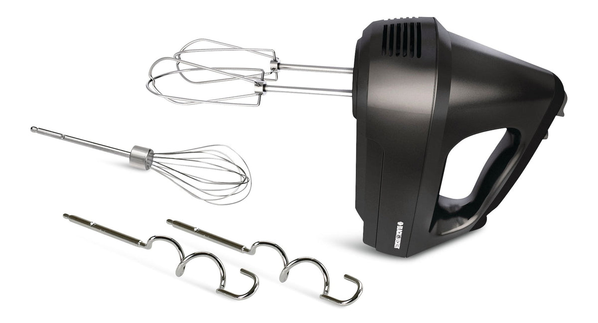 Black & Decker 6-Speeds Hand Mixer with Storage Case Black
