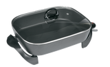 Black & Decker Family-Sized Non-Stick Electric Skillet, Black, 12x15-in