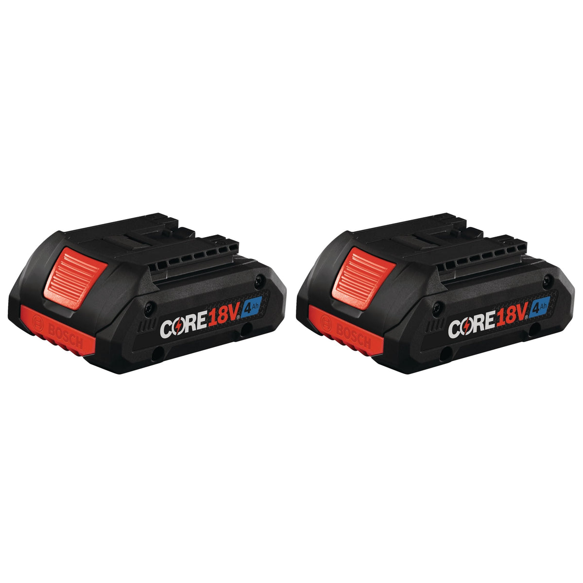 Bosch 18V 4Ah Batteries, 2-pk