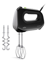 Braun MultiMix 2 5-Speed Hand Mixer, Includes MultiWhisk Beater, 250W, Black