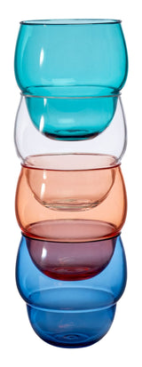 CANVAS Stacking Bubble Glass Set, BPA Free, Dishwasher Safe, Stackable