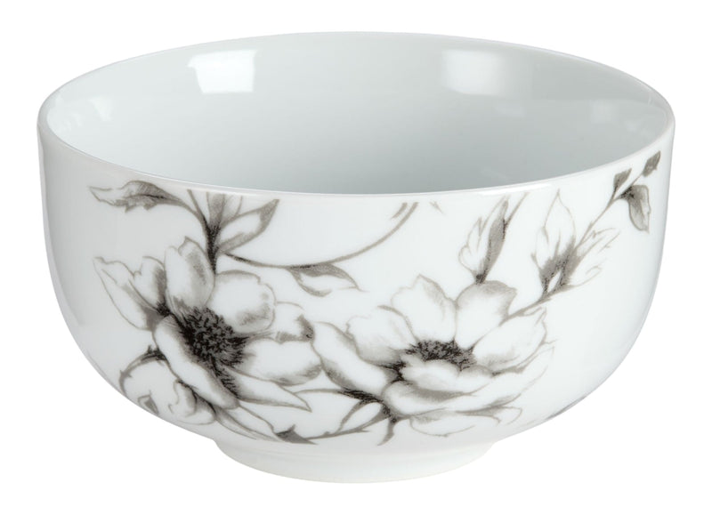 CANVAS Wild Rose All Purpose Bowl, 1-pc, White, Dishwasher & Microwave Safe
