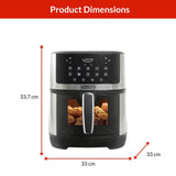 Chef'sChoice Air Fryer with LED Touchscreen Display, 7-qt