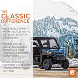 Classic Accessories QuadGear UTV Cab Enclosure, Fits Kawasaki Mule 600 & 610, Black