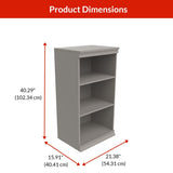 ClosetMaid Modular Stackable Closet Storage Shelf Unit, Taupe