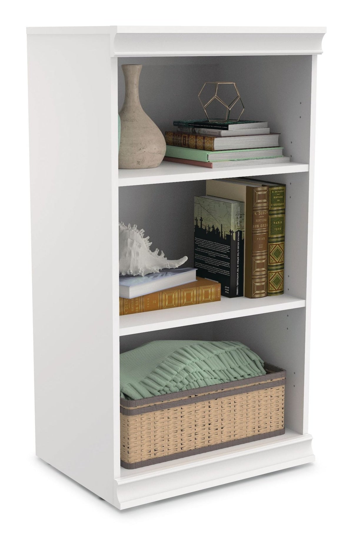 ClosetMaid Modular Stackable Closet Storage Shelf Unit, White