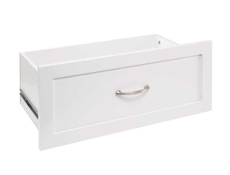 ClosetMaid Suite Symphony Laminate Wood Drawer, White, 25-in x 10-in