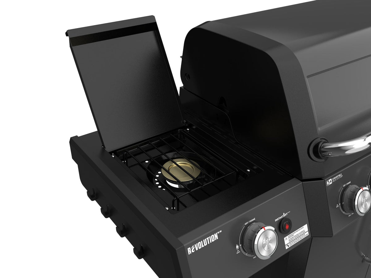 Coleman Revolution II 5-Burner Grill and Griddle Combo LP Gas BBQ