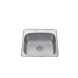 CraftX Drop-in Sink, 20-in x 20-in x 7-in
