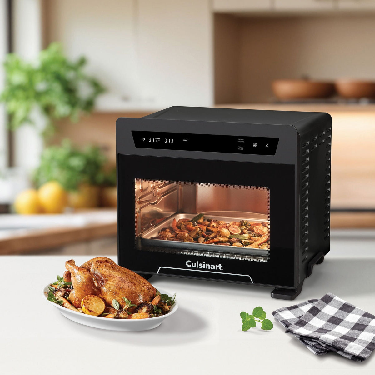 Cuisinart Air Fryer Toaster Oven with Double Layer Door, 26-L