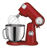 Cuisinart Precision Master Tilt-Head Stand Mixer with 12 Speeds, Red, 5.5qt