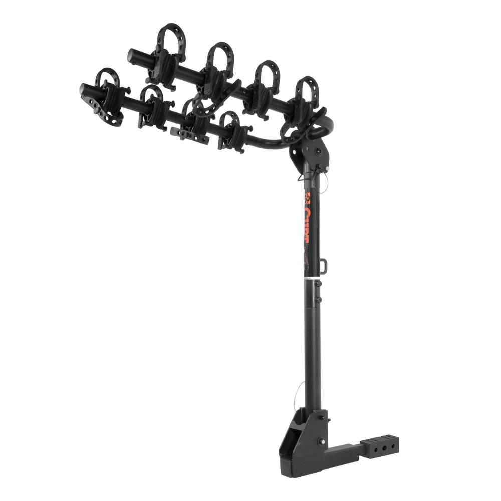 CURT 18030 2-Bike To 4-Bike Two Arm Hitch Mount Bike Rack, Fits 1-1/4, 2-in Receiver, Black