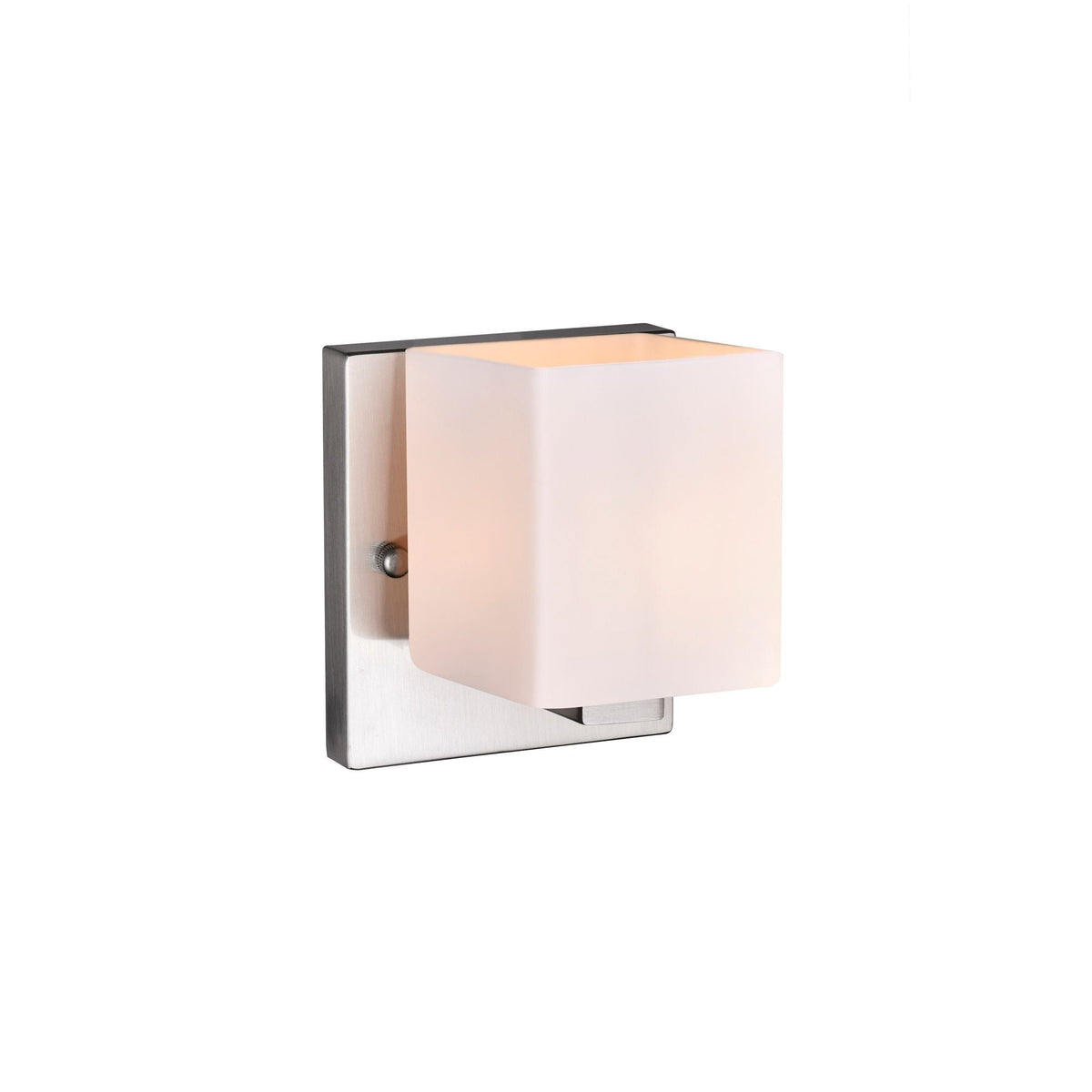 CWI Lighting Cristini 1-Light Nickel Bathroom Sconce