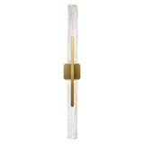 CWI Lighting Curva Integrated LED 36in Brass Vanity Light