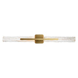CWI Lighting Curva Integrated LED 36in Brass Vanity Light
