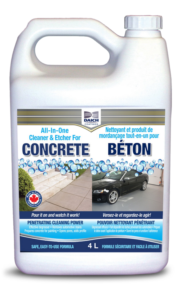 Daich Safe All-In-One General Purpose Concrete Cleaner & Etcher