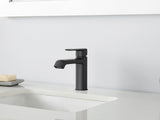 Danze Karter 1-Handle Lavatory/Bathroom Sink Faucet, Lead-Free, Matte Black