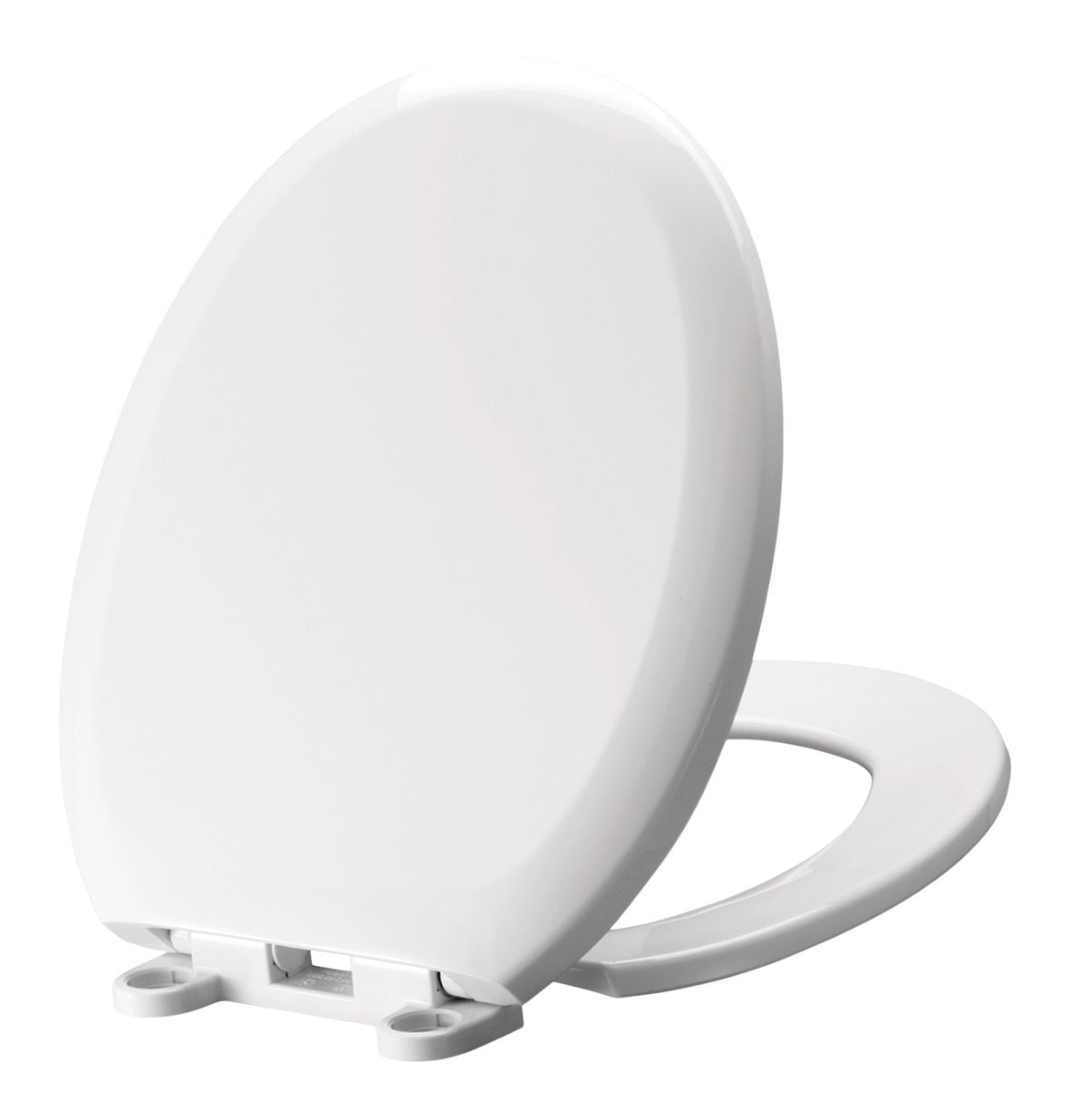 Danze Plastic Slow Close Round Toilet Seat, Antibacterial