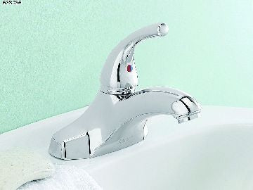 Danze Plymouth Single Handle 4-in Centreset Bathroom Sink Faucet with Pop-Up Drain, Chrome