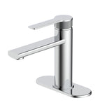 Danze Sia 1-Handle Lavatory Faucet with Knurled Accents, Chrome