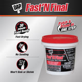 DAP Fast N' Final Lightweight Spackling, 237-mL