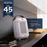 De'Longhi HFX30C15WCA Capsule Ceramic Fan Heater, White