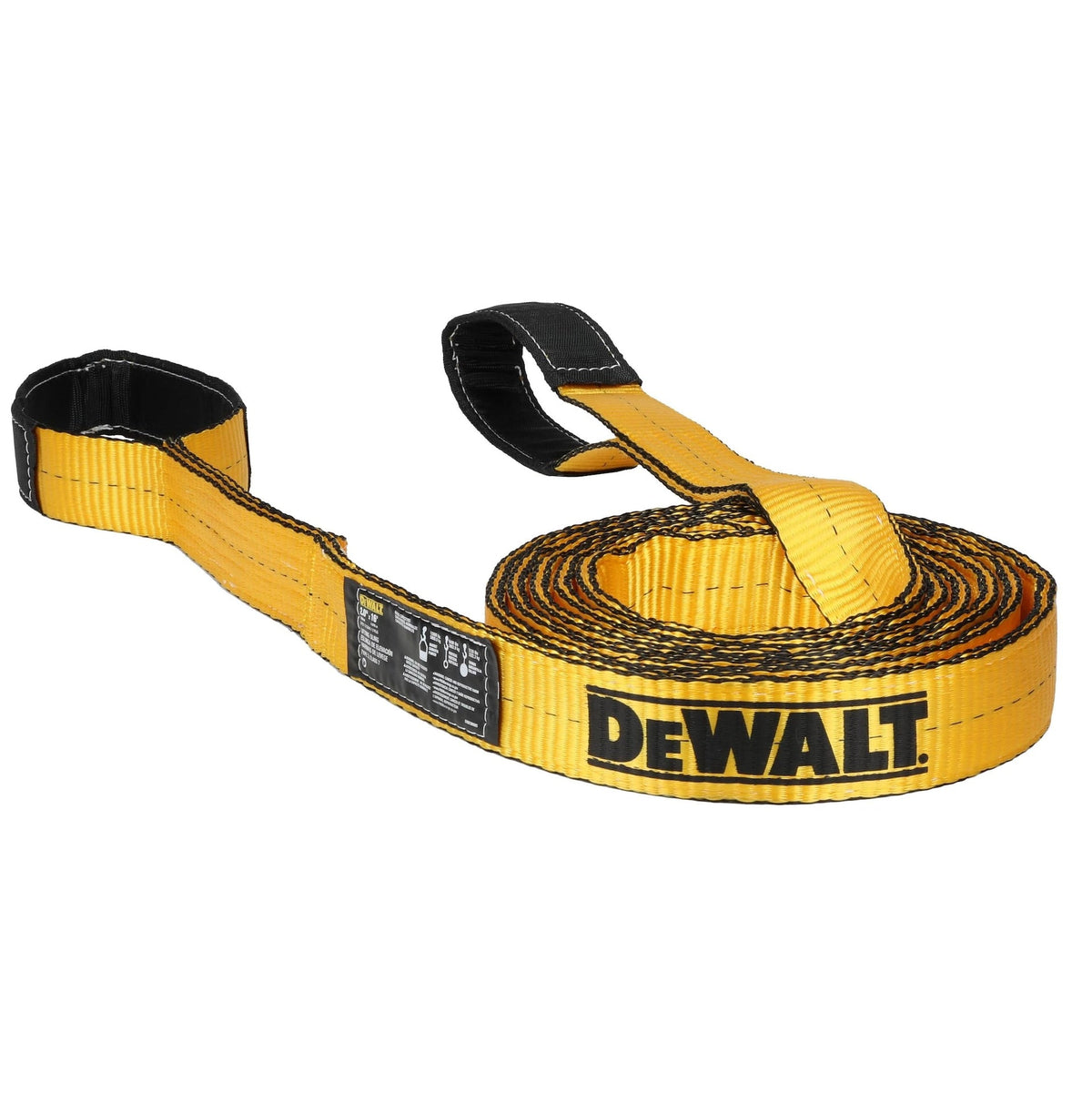DEWALT DXBC90085 Pro Grade Type 3 Class 7 Lifting Sling, 2-Ply, 2-in x 16-ft, 12,800-lb Basket Weight Capacity