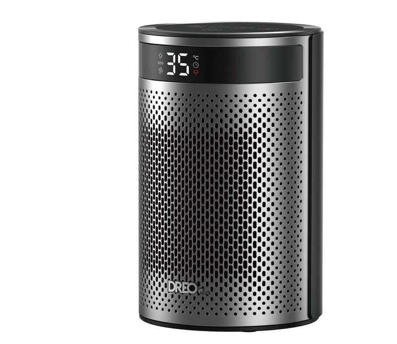 DREO Home 1500W Portable Indoor Ceramic Heater with Remote, Black