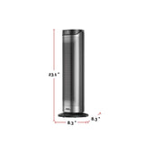 DREO Home 1500W PTC Convection Oscillating Ceramic Electric Tower Heater, 23-in