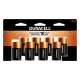Duracell Coppertop C Alkaline Batteries, All Purpose, 8-pk