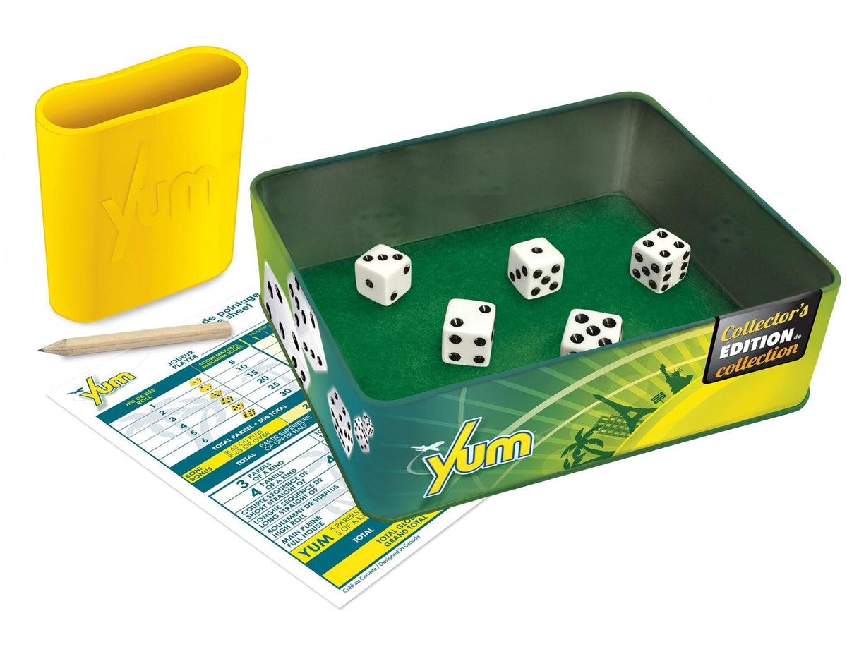 Editions Gladius Yum Classic Collector's Edition Poker Dice Game Set, Ages 8+