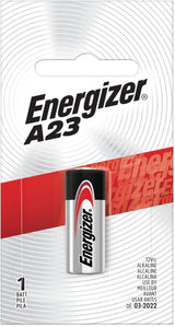 Energizer 12V / 12 Volt Alkaline A23 Battery, Long Lasting, All Purpose, 1-pk