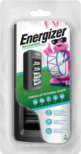 Energizer CHFC Universal Battery Charger For NiMH Rechargeable Batteries, AA/AAA/C/D/9V