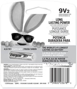 Energizer Max 2-pk 9V / 9 Volt Alkaline Batteries, Long Lasting, All Purpose