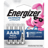 Energizer Ultimate Lithium AAA Batteries, 8-pk