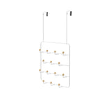 Estique Over The Door 14 Hook, White